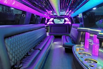 Brooklyn Park Limo Interior