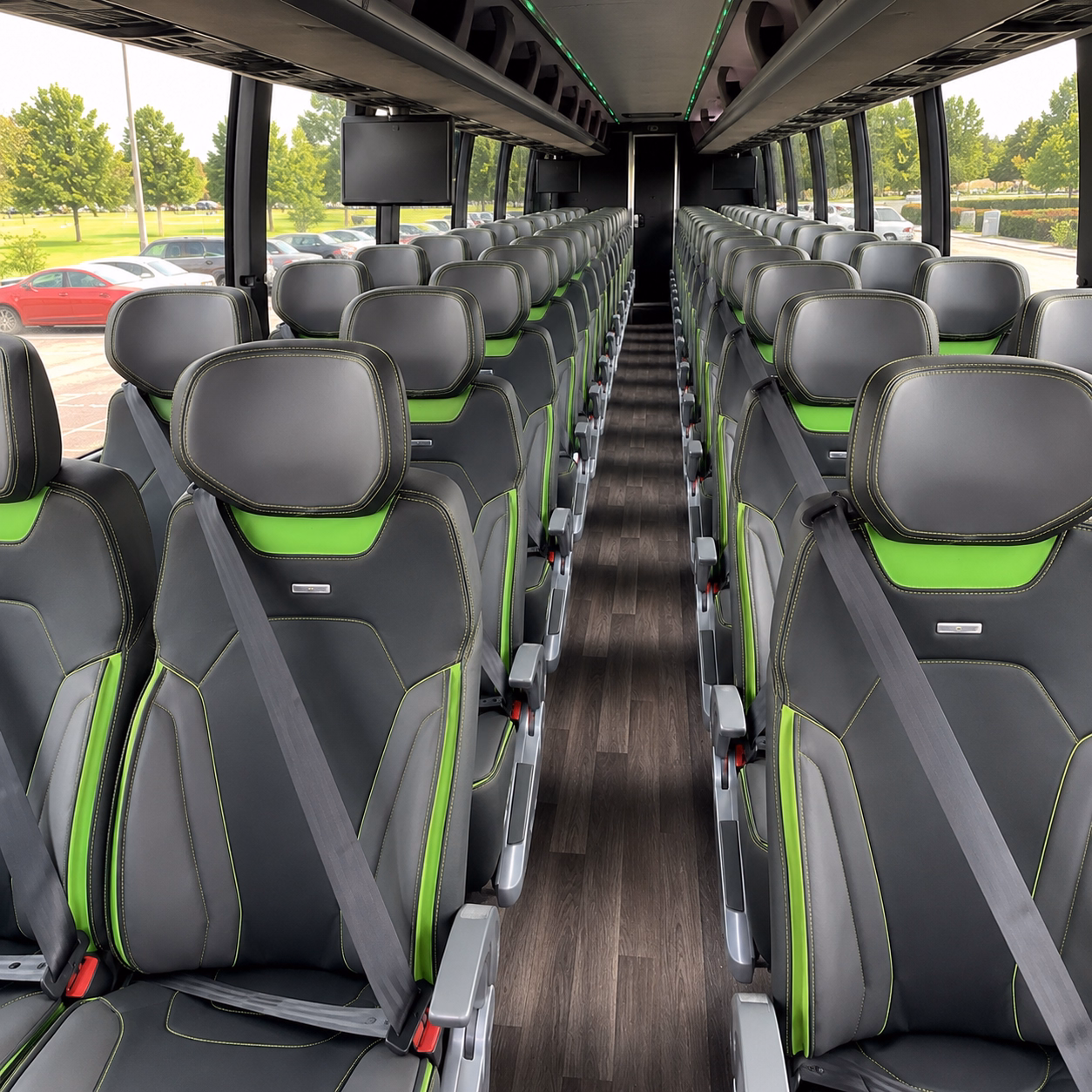 brooklyn park private event transportation onboard seating