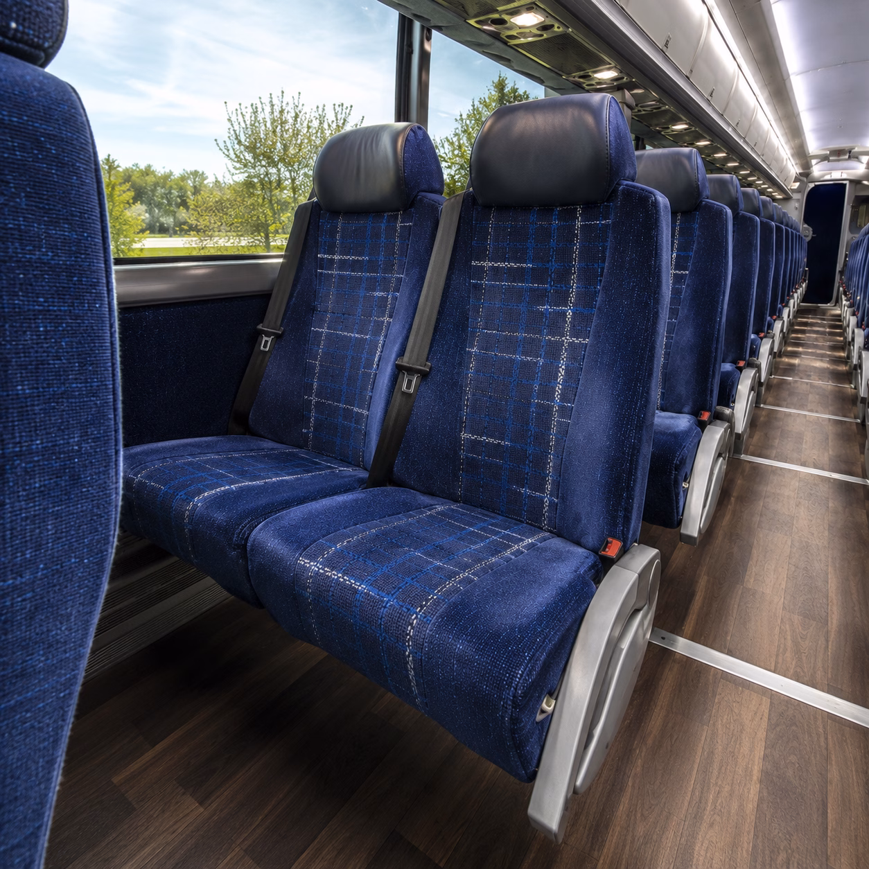 brooklyn park religious group transportation onboard seating