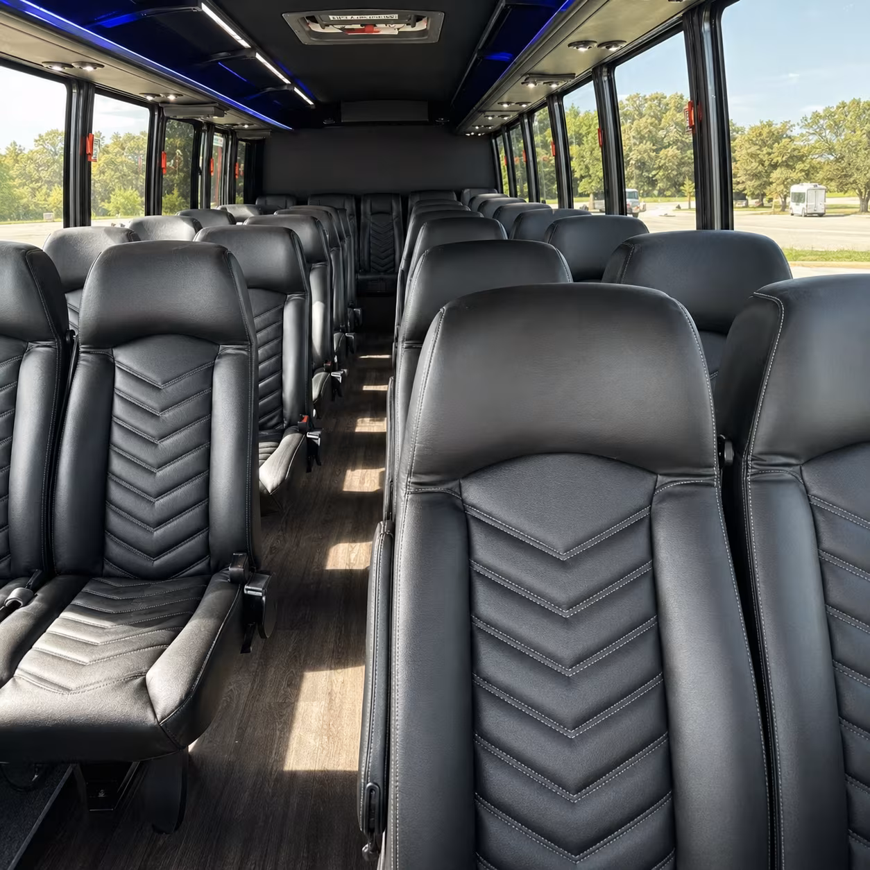 brooklyn park school event transportation onboard seating
