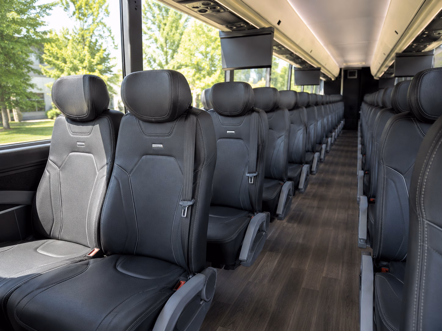 how distance and duration affect charter bus rates in brooklyn park