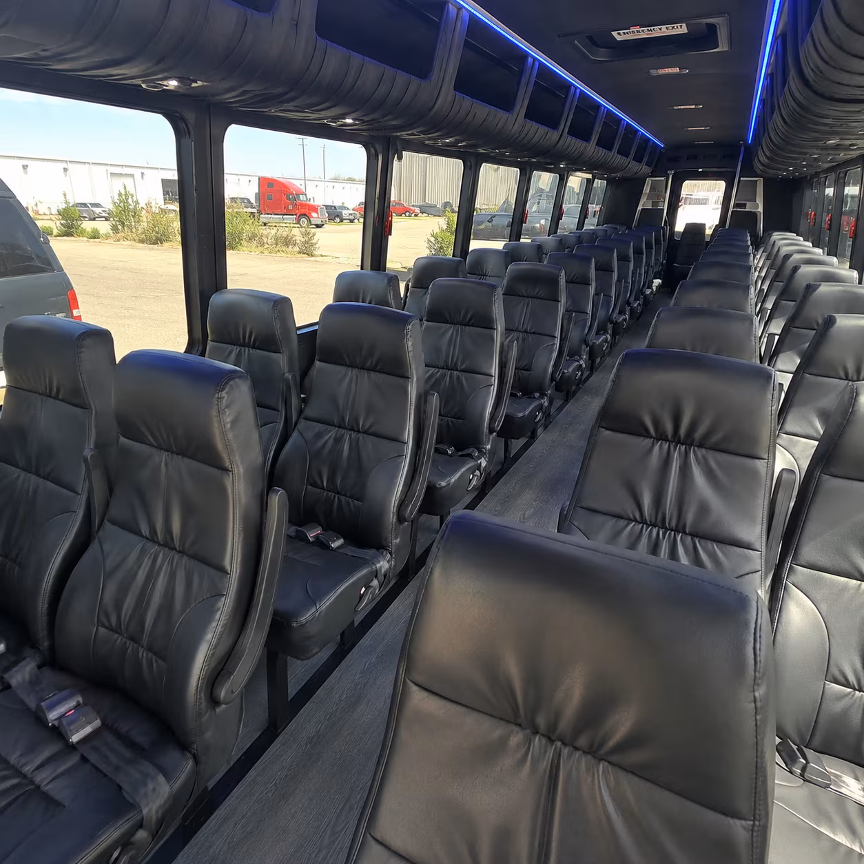 minibuses and sprinter vans for barn venues and rural minnesota receptions